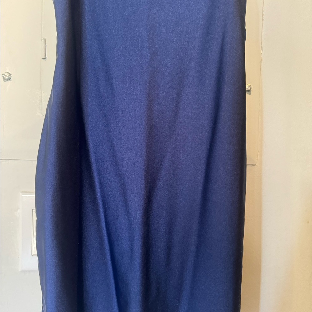 Superdown (Revolve) Elegant Blue Spaghetti Strap … - image 8